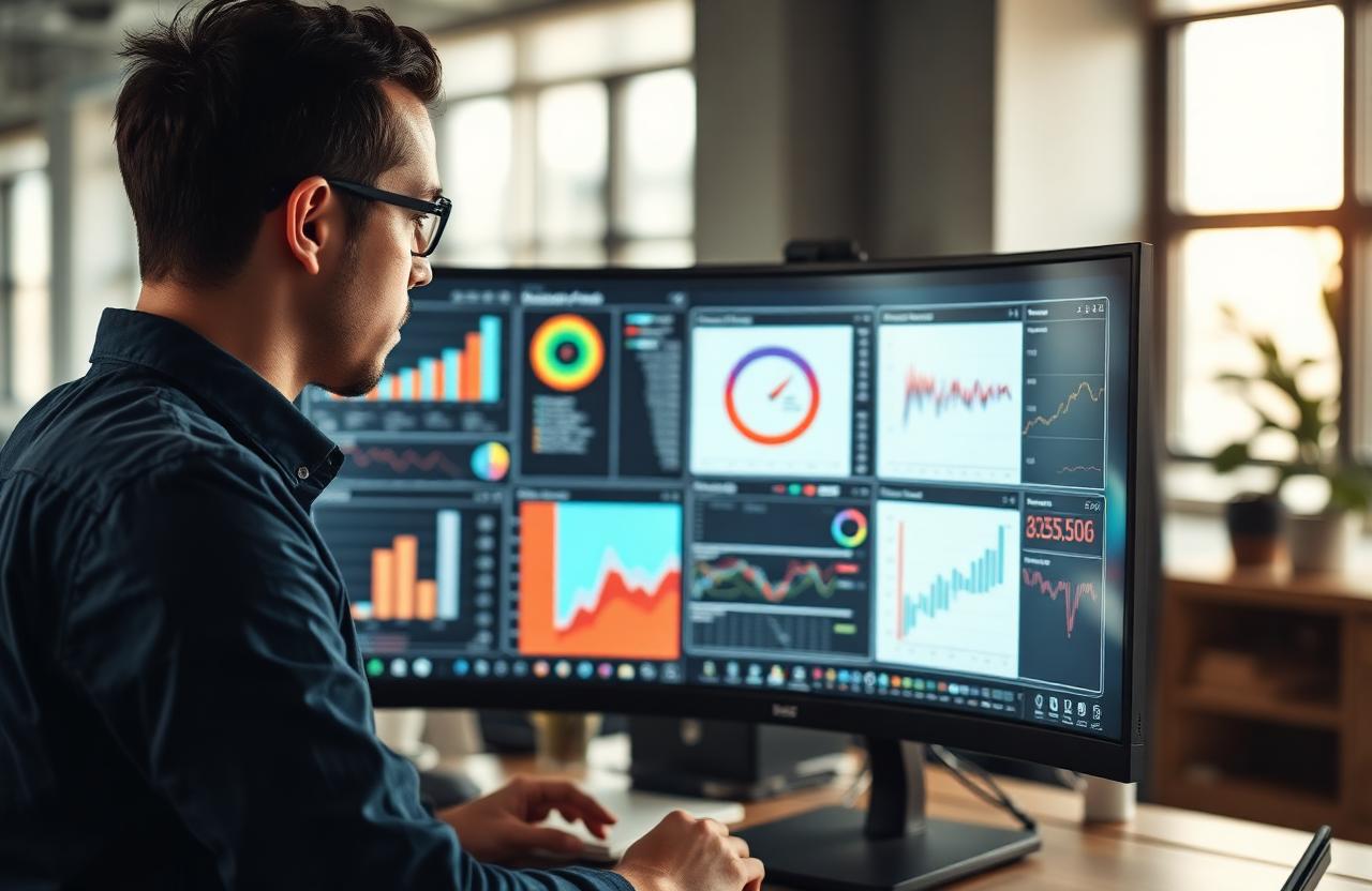 Data Analyst at work