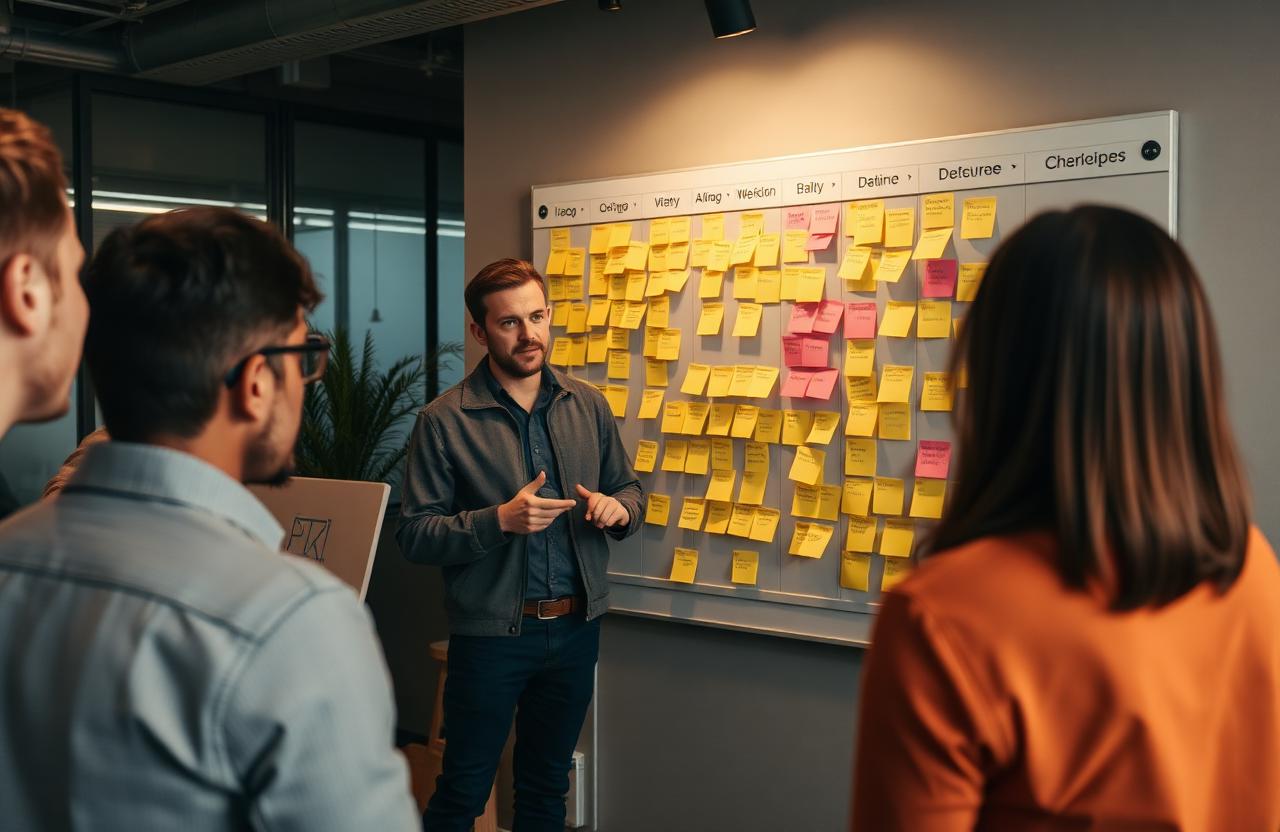 Product Manager at work
